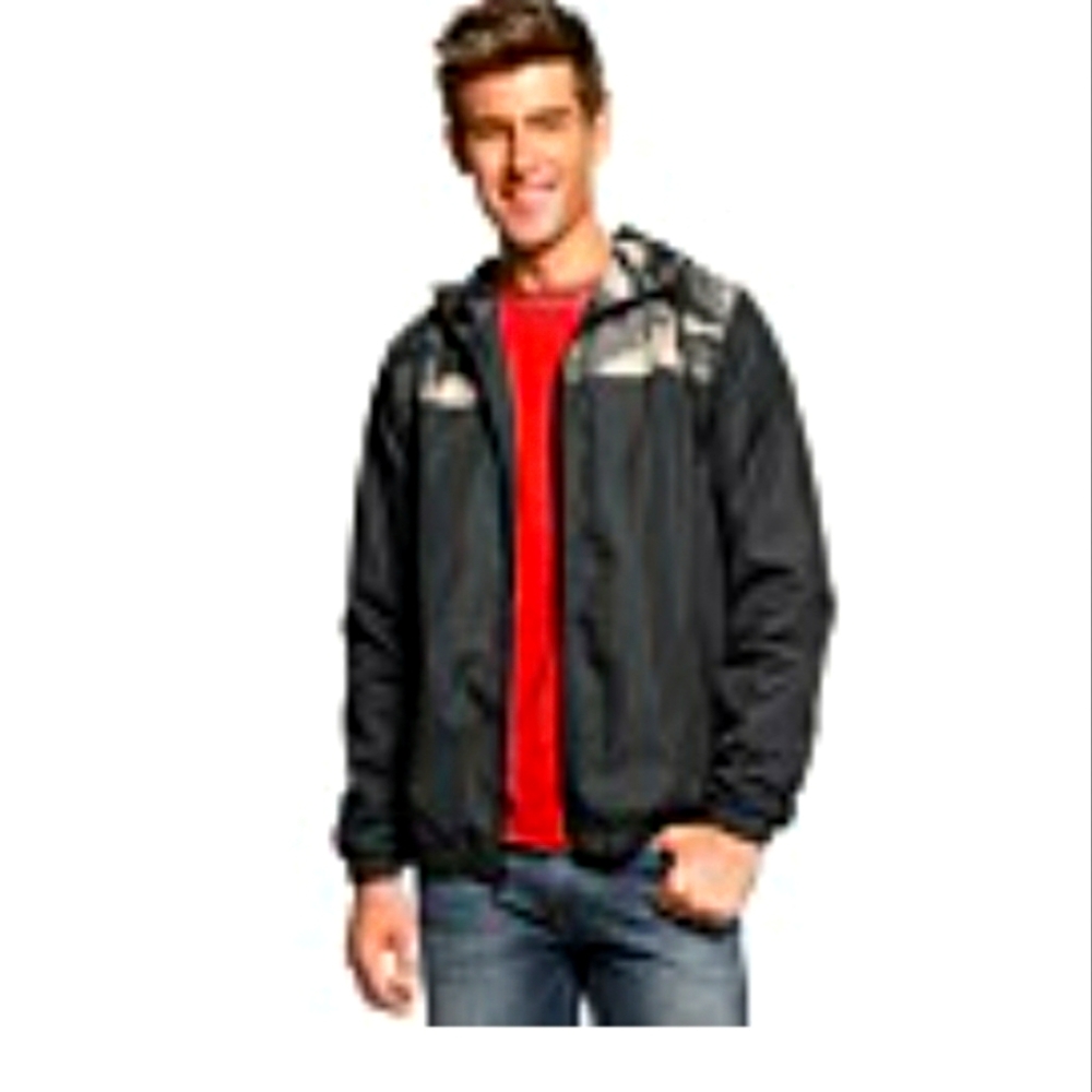 Camouflage Windbreaker Jacket